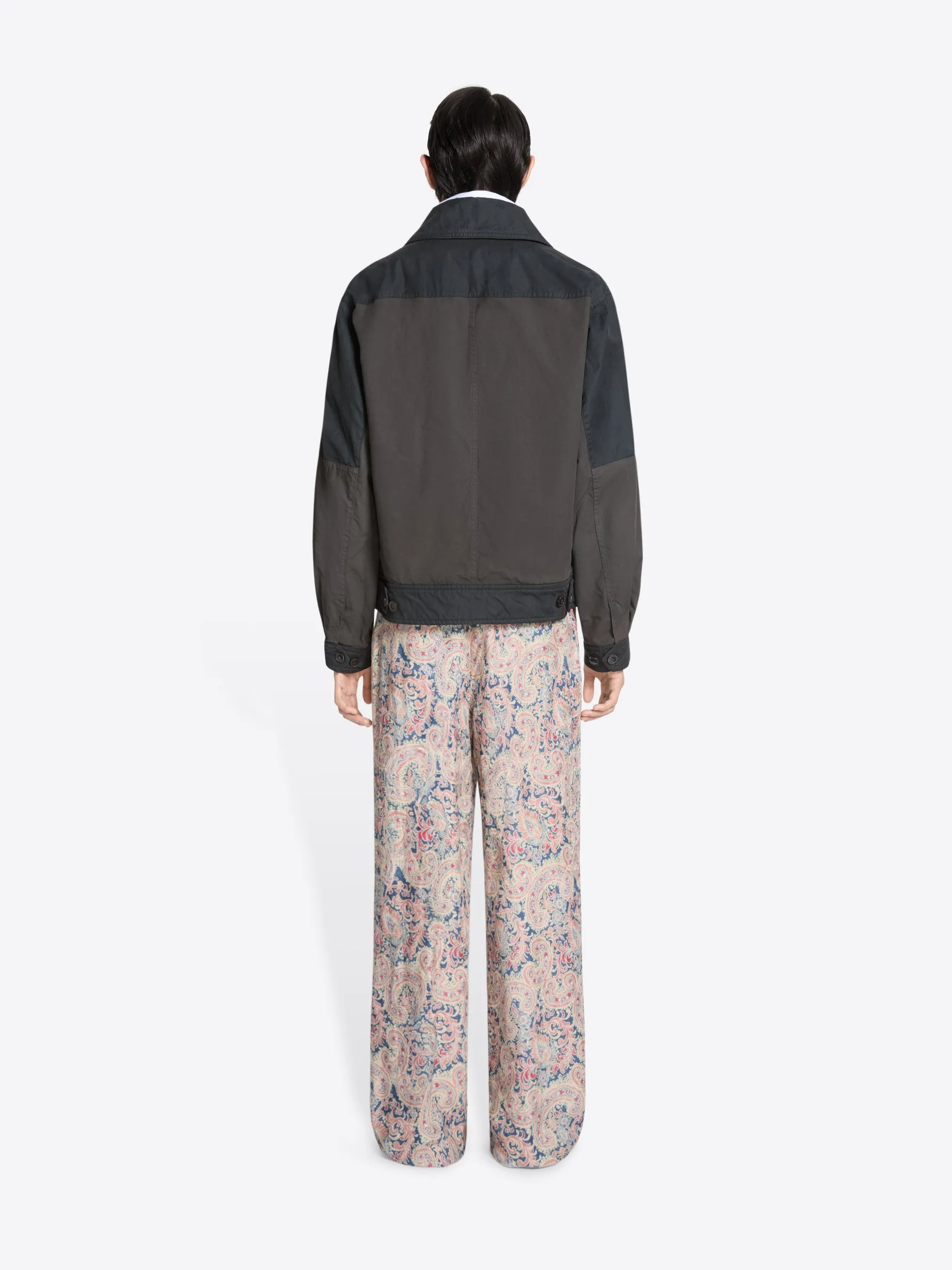 Overdyed cotton jacket sold by Dries Van Noten product image thumbnail 4