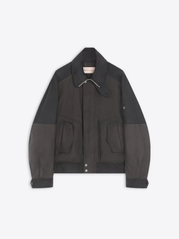 Overdyed cotton jacket made by Dries Van Noten