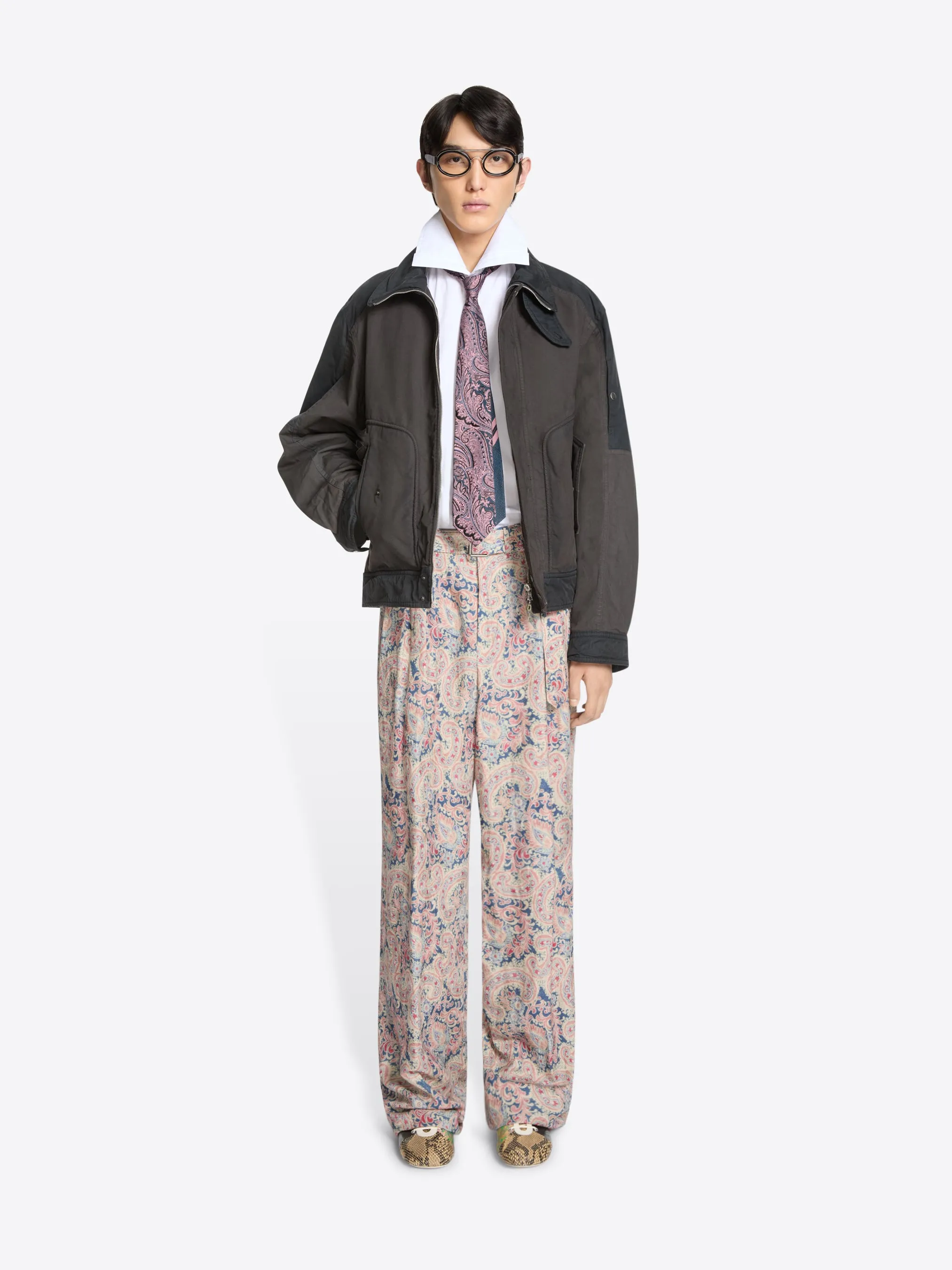 Overdyed cotton jacket sold by Dries Van Noten product image thumbnail 2