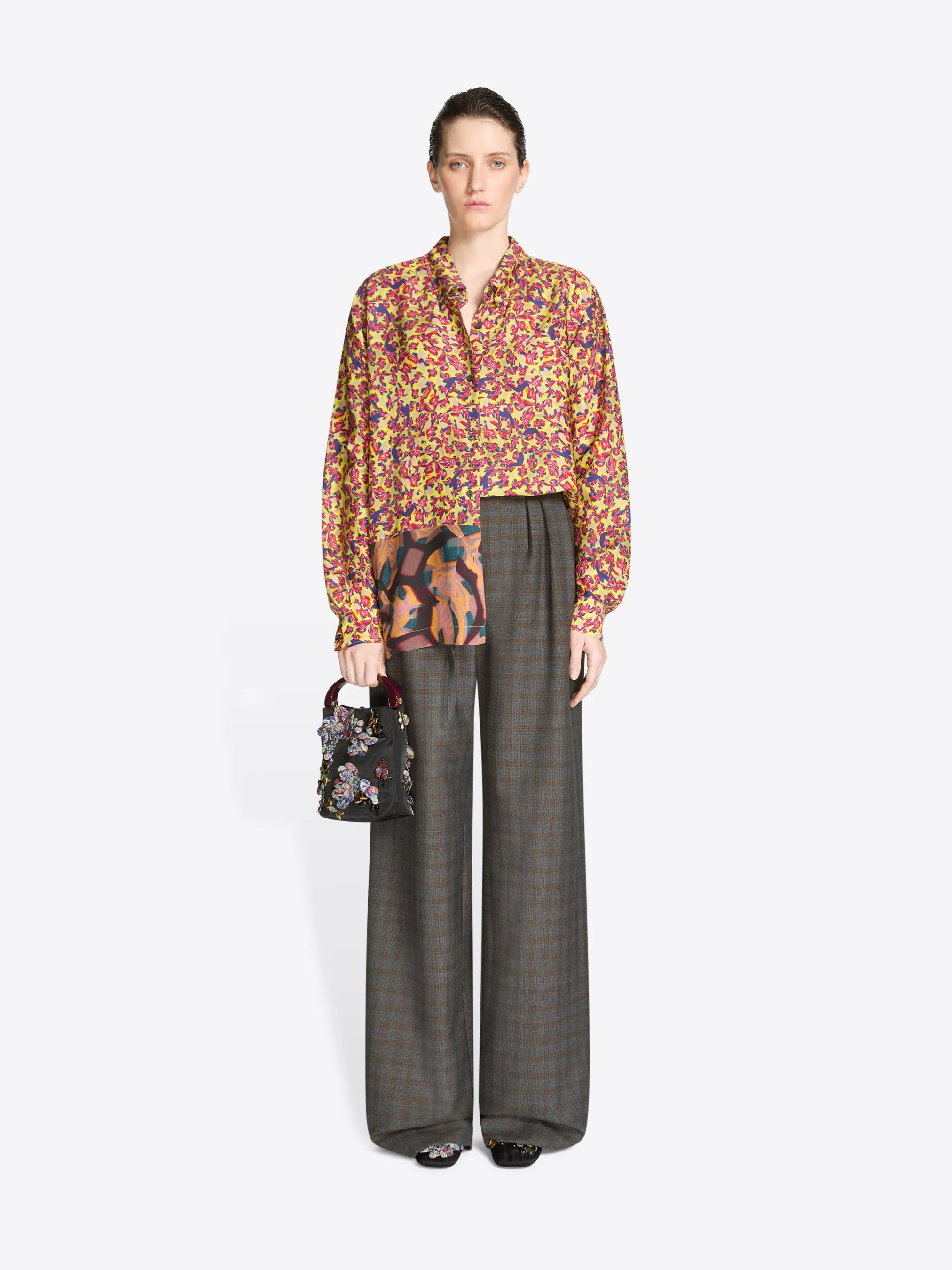 Belted wool pants sold by Dries Van Noten product image thumbnail 2