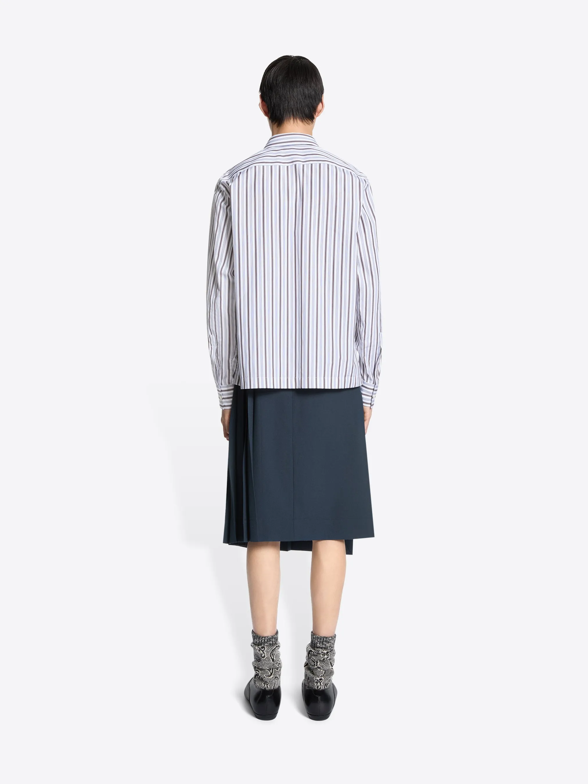 Cotton zip shirt sold by Dries Van Noten product image thumbnail 4