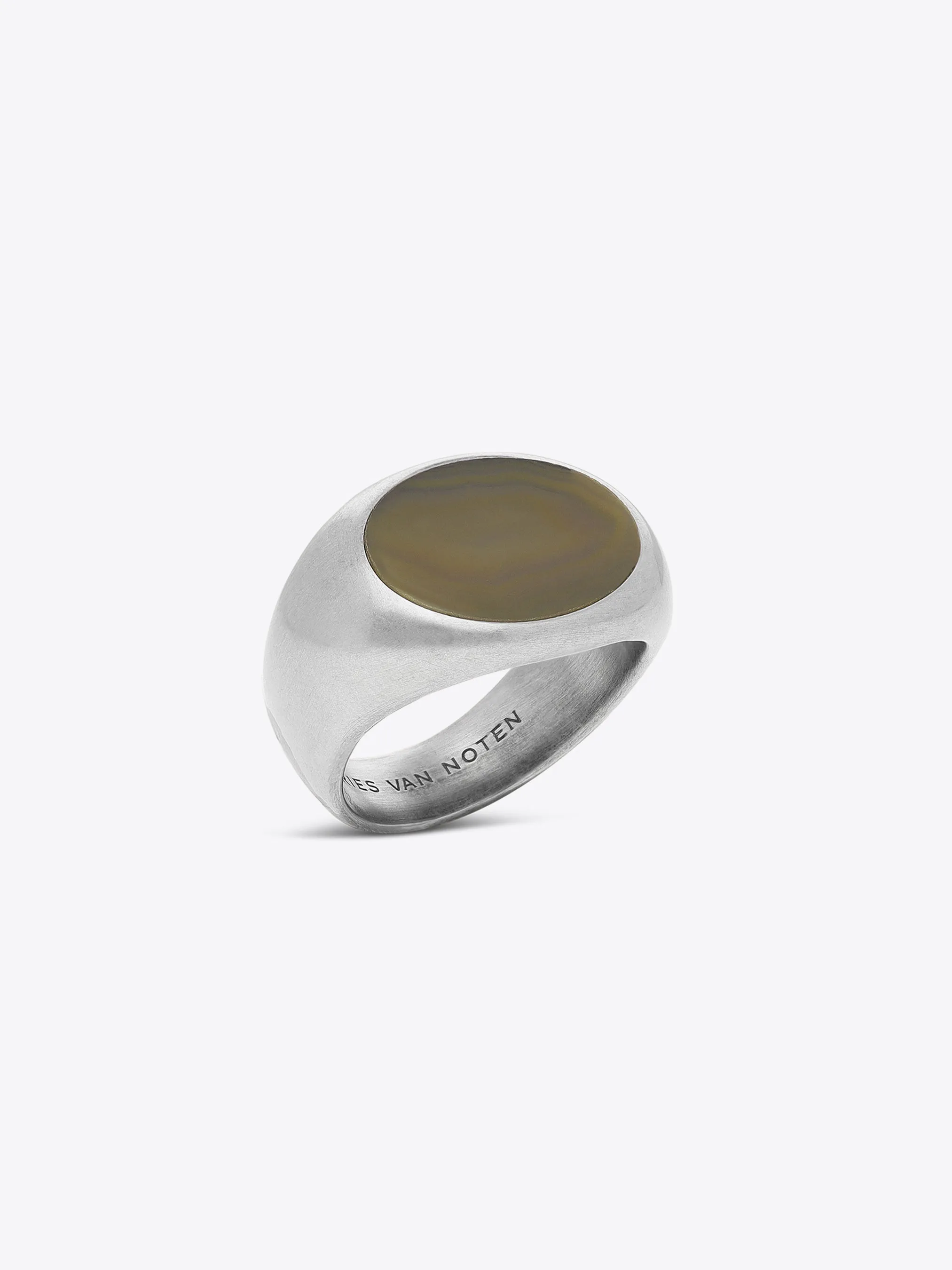 Stone signet ring sold by Dries Van Noten product image thumbnail 3