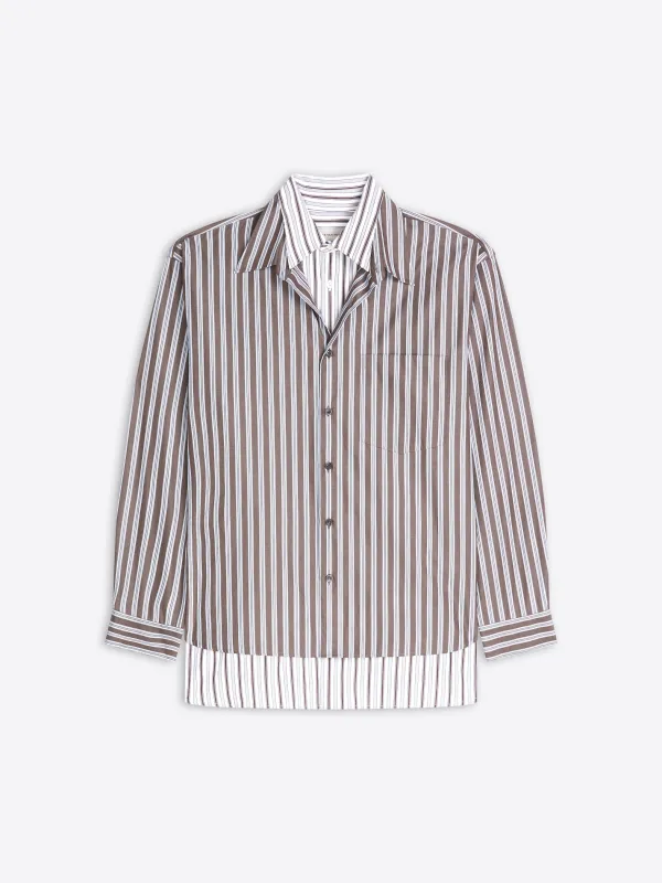 Double-layer cotton shirt made by Dries Van Noten
