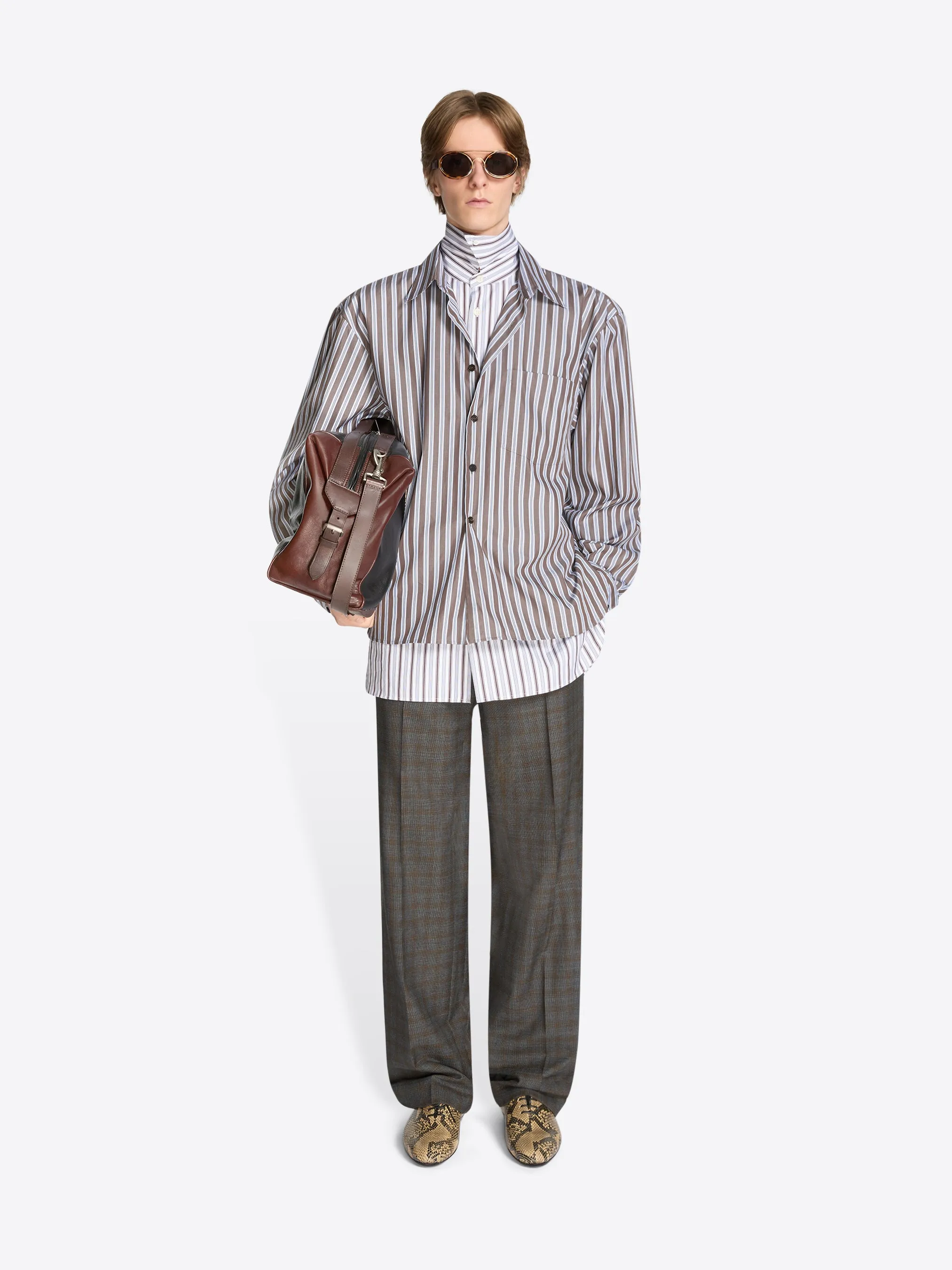 Double-layer cotton shirt sold by Dries Van Noten product image thumbnail 2