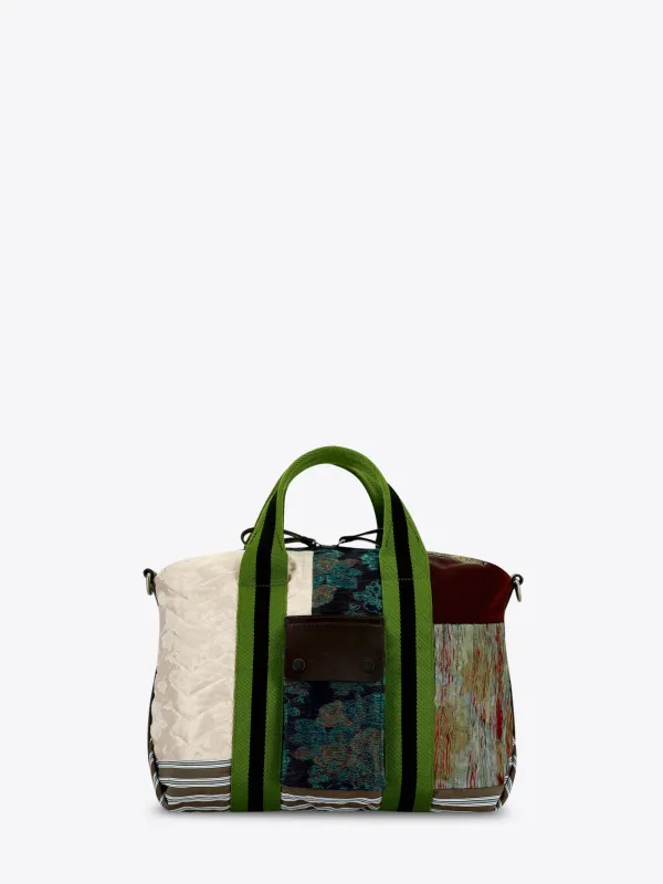 Embroidered tote bag made by Dries Van Noten