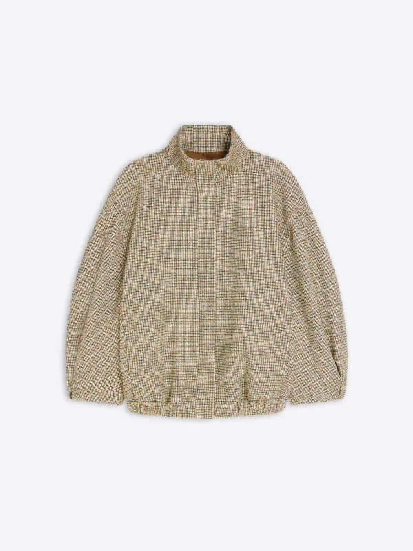 Checked bomber jacket made by Dries Van Noten