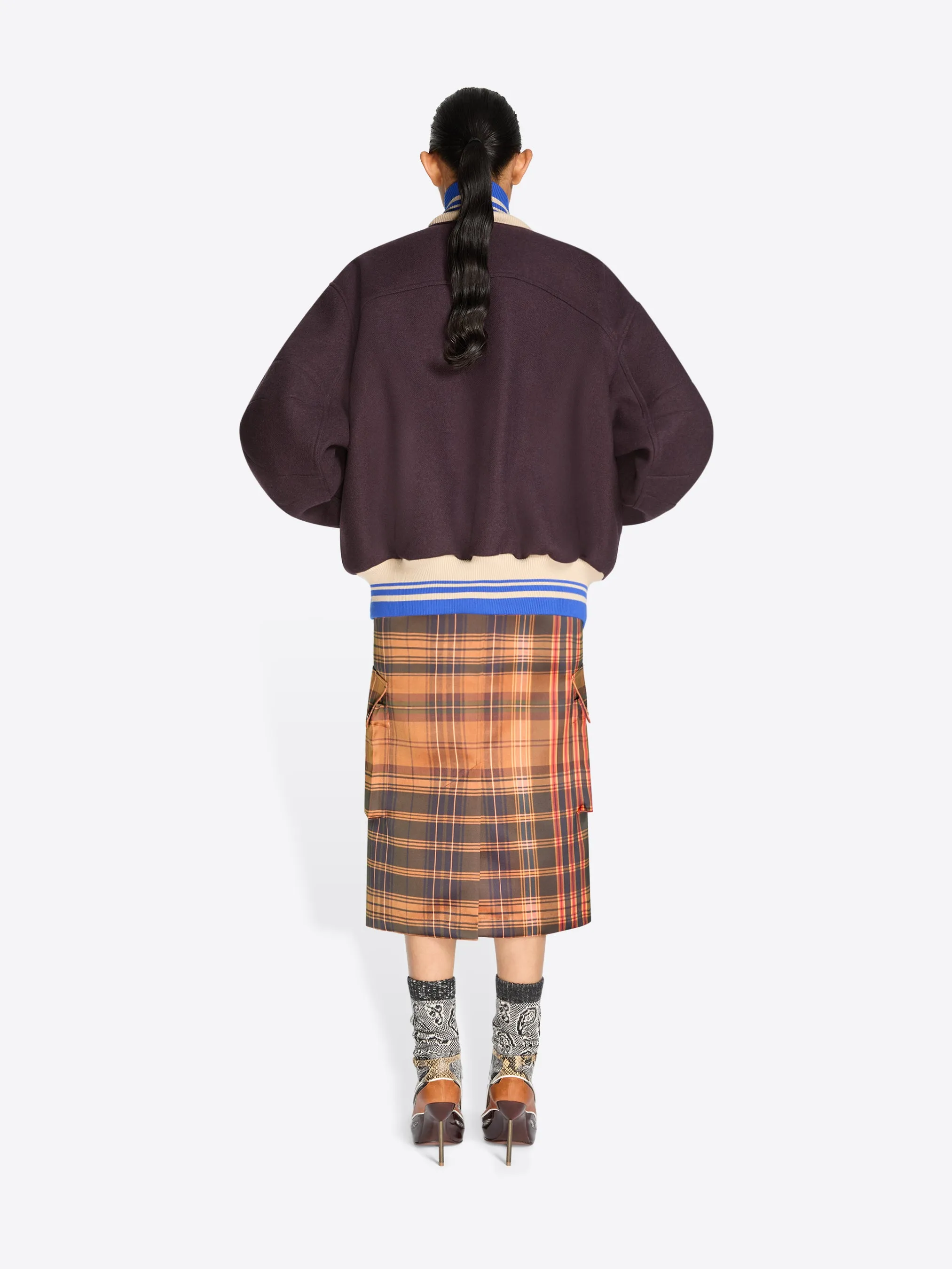 Embroidered wool bomber sold by Dries Van Noten product image thumbnail 4