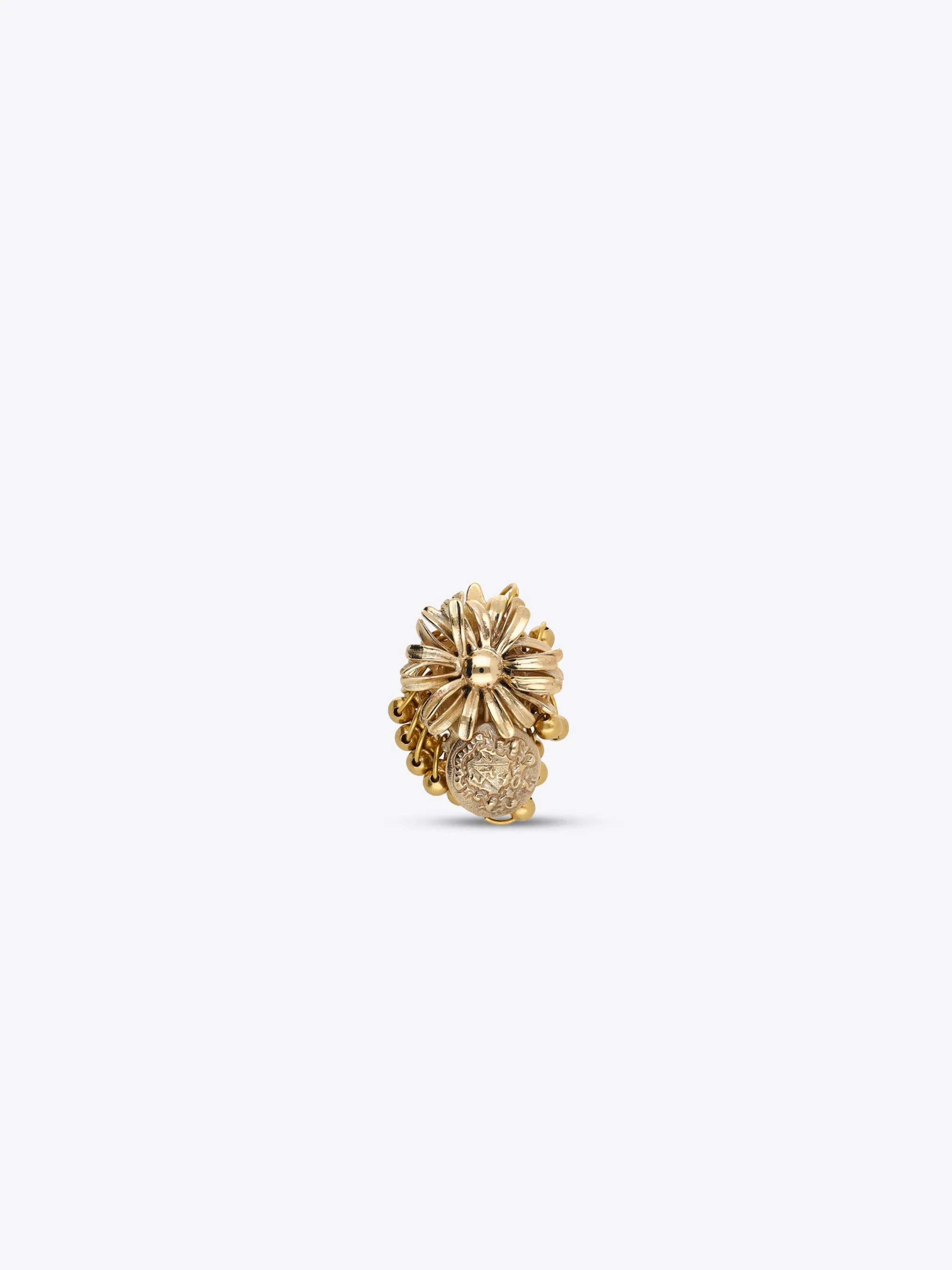 Layered brass ring sold by Dries Van Noten product image thumbnail 3