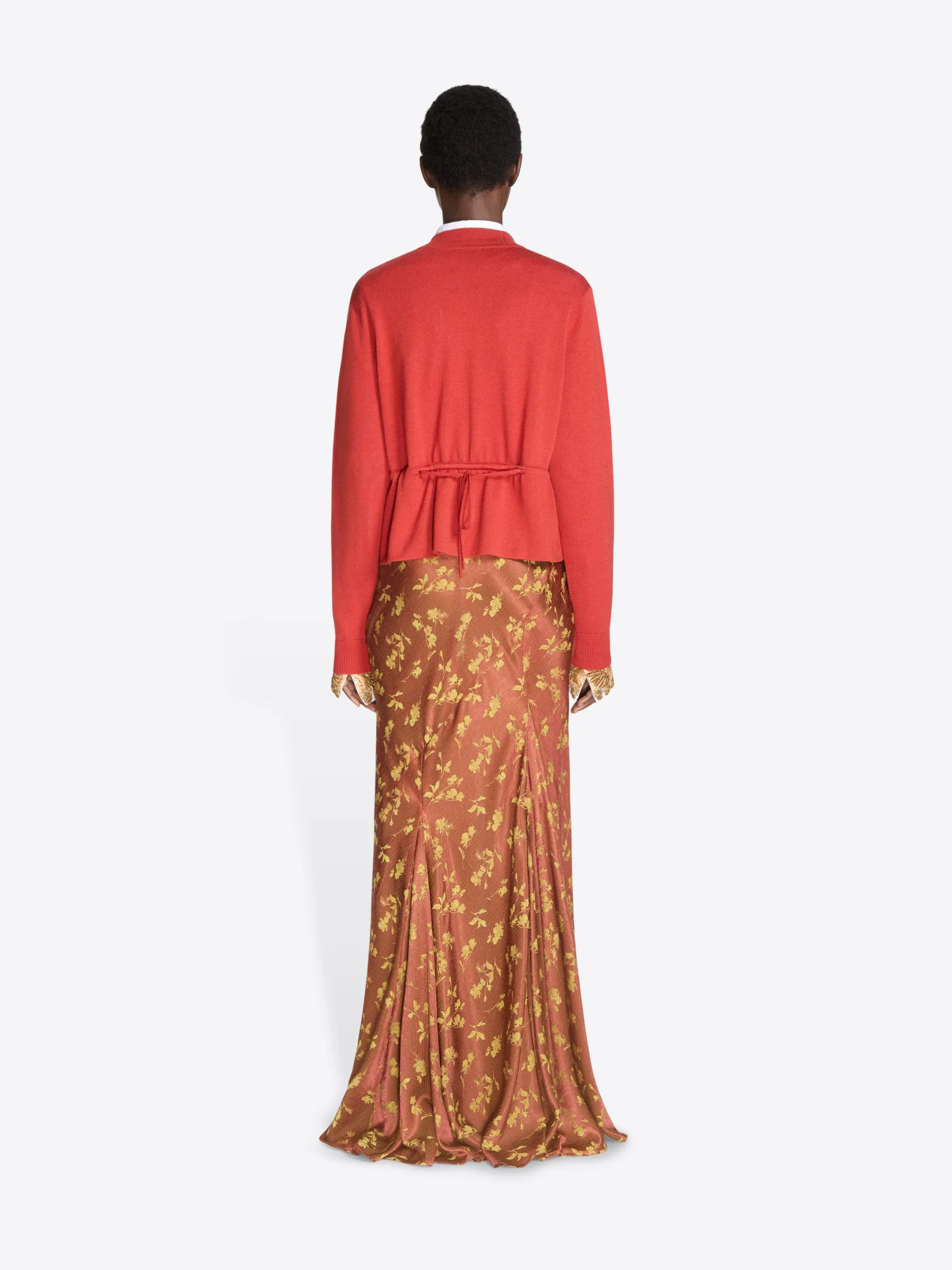 Cropped wool cardigan sold by Dries Van Noten product image thumbnail 4