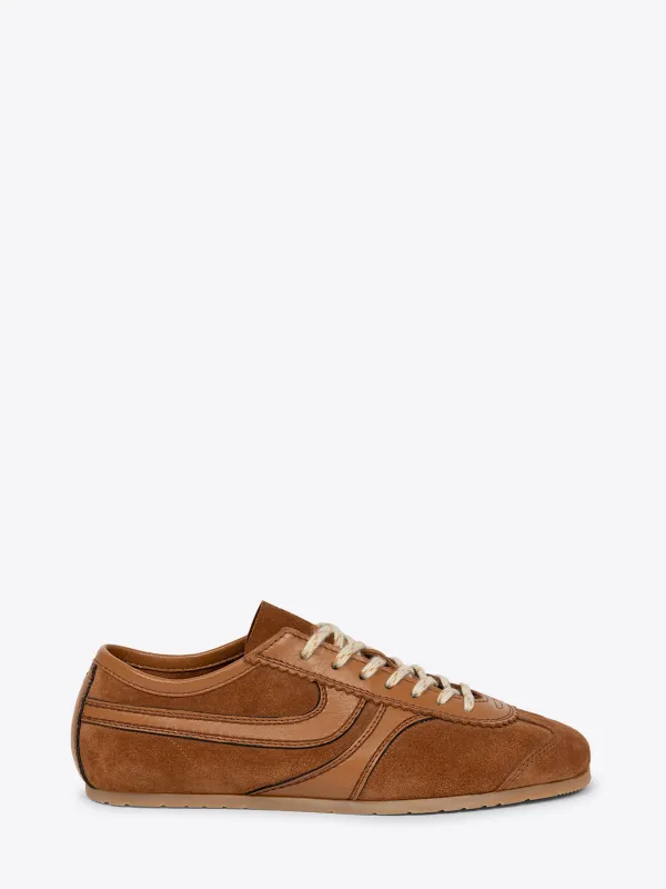 Suede sneakers made by Dries Van Noten