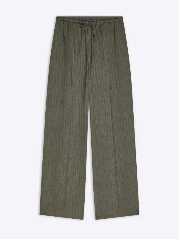 Elasticated viscose pants made by Dries Van Noten