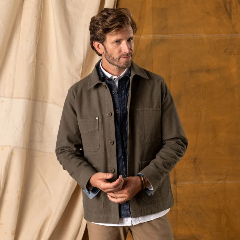 Moleskin Chore Coat - 160th Anniversary Edition made by Duck Head