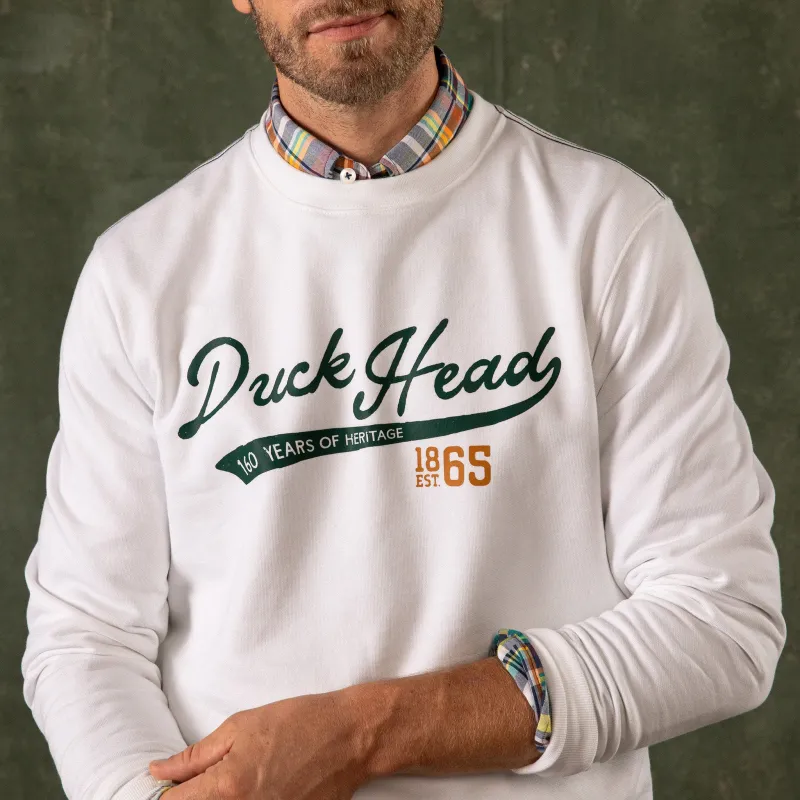 French Terry Crewneck Pullover - 160th Anniversary Edition made by Duck Head