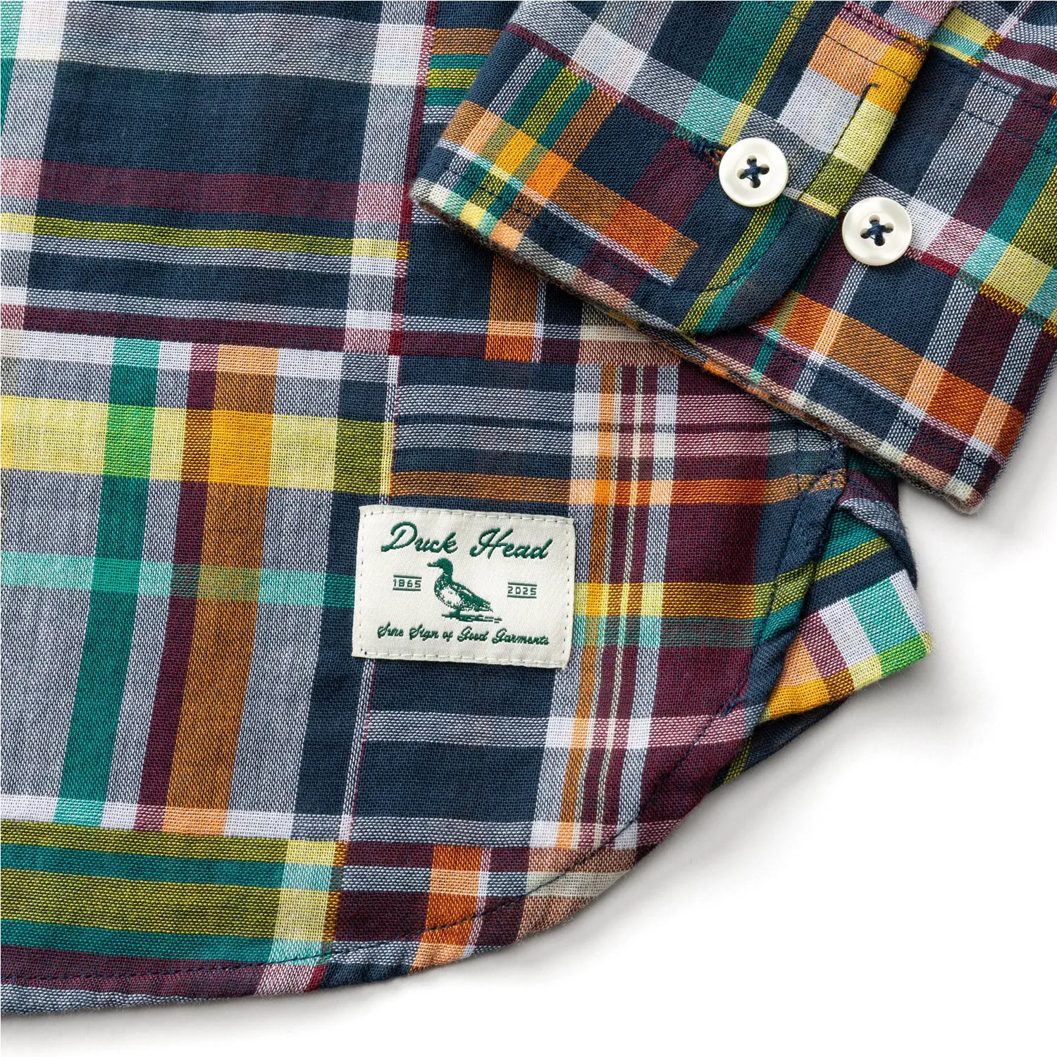 Madras Sport Shirt - 160th Anniversary Edition sold by Duck Head product image thumbnail 5