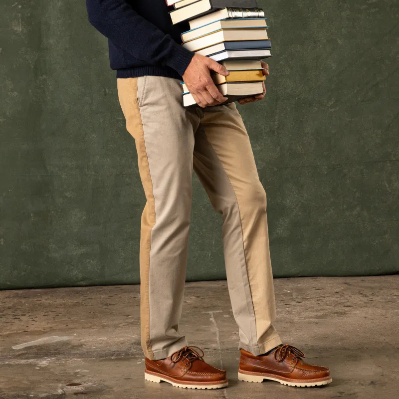 Colorblock Gold School Chino - 160th Anniversary Edition sold by Duck Head