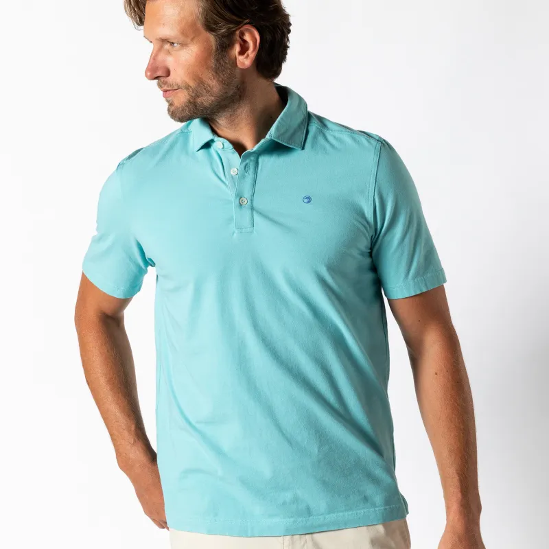 Hanover Pima Cotton Polo - Marine Blue sold by Duck Head