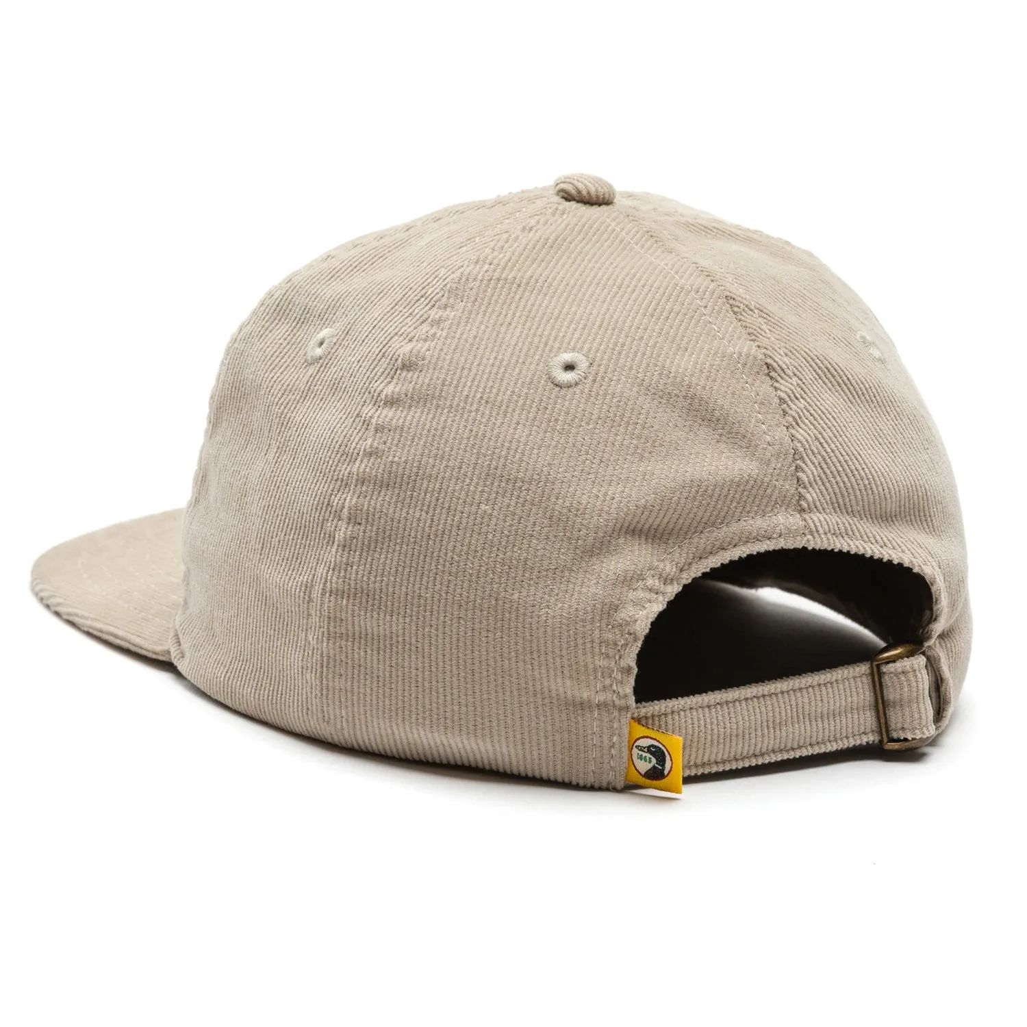 Corduroy Unstructured 5-Panel Hat - Stone sold by Duck Head product image thumbnail 3
