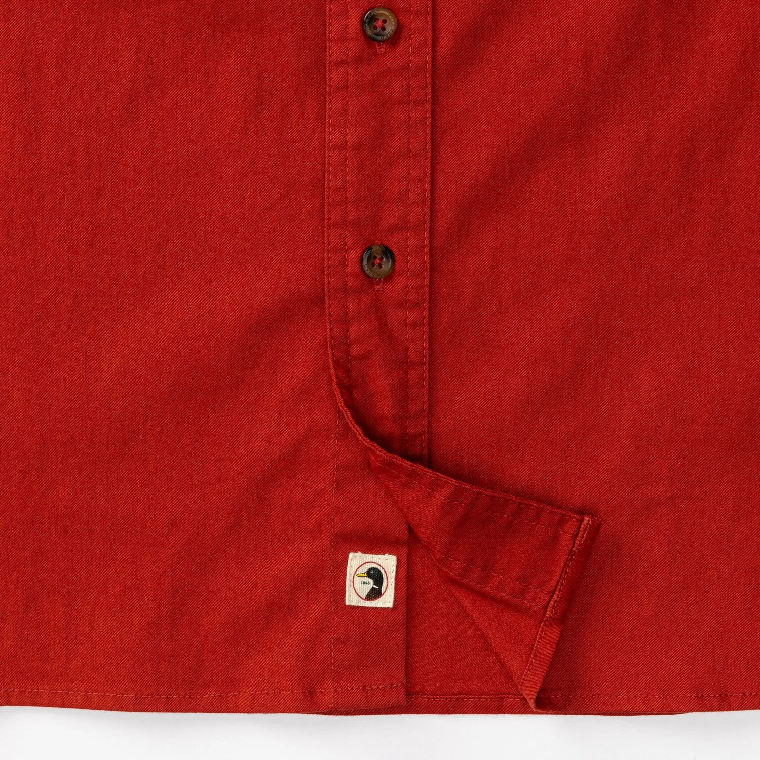 Woodland Shooting Shirt - Red Ochre sold by Duck Head product image thumbnail 3
