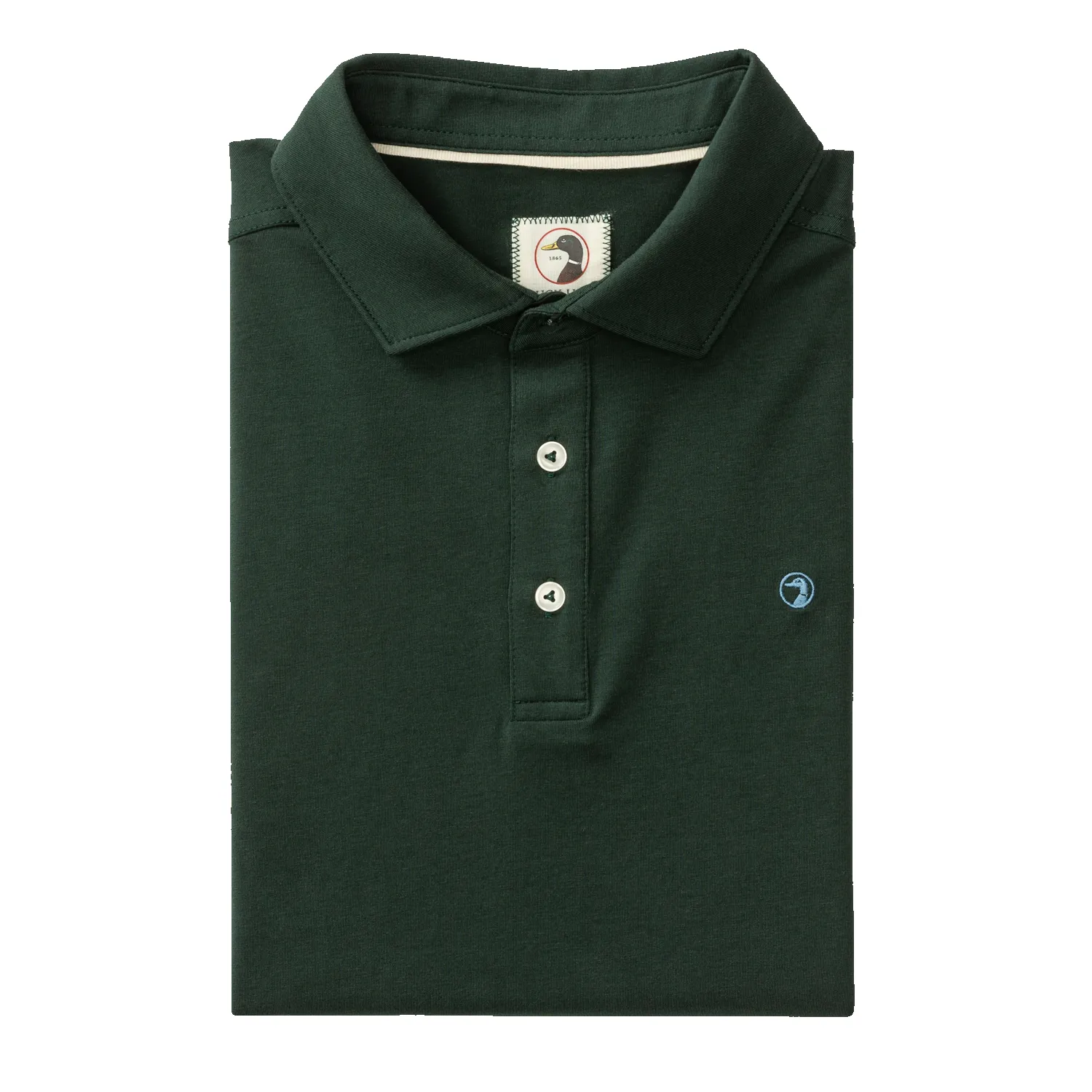 Hanover Pima Cotton Polo - Spruce Green sold by Duck Head product image thumbnail 2