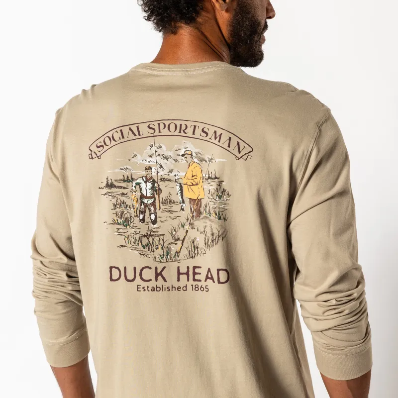 Fisherman's Folklore T-Shirt - Khaki made by Duck Head