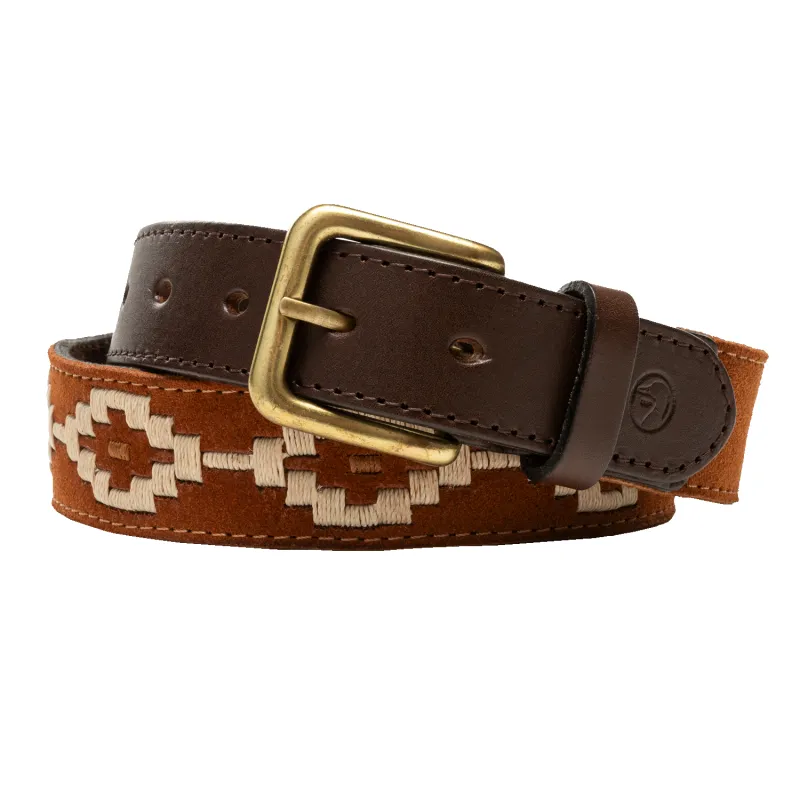 Suede Polo Belt - Tan made by Duck Head