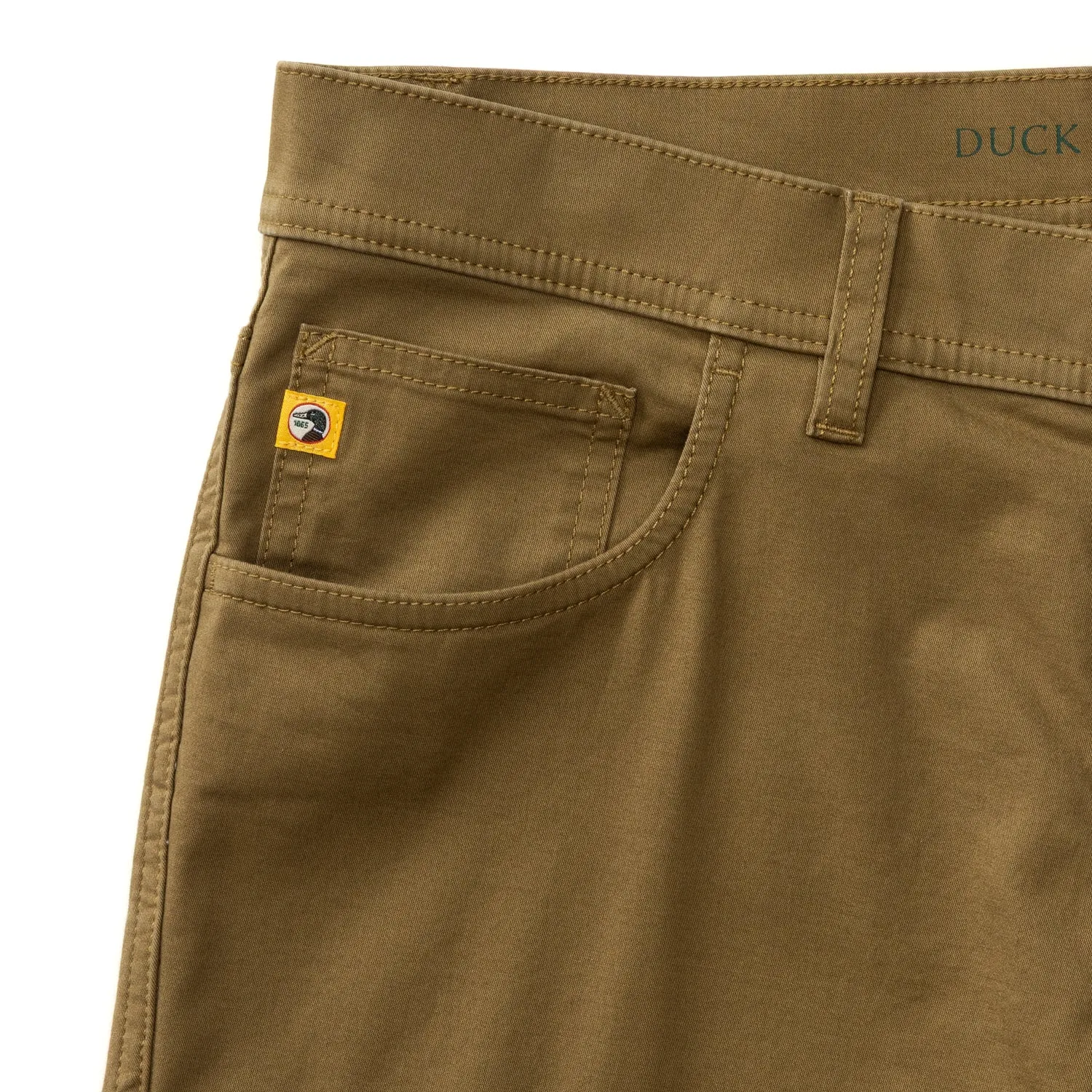 Shoreline Five-Pocket - Bronzed Olive sold by Duck Head product image thumbnail 5