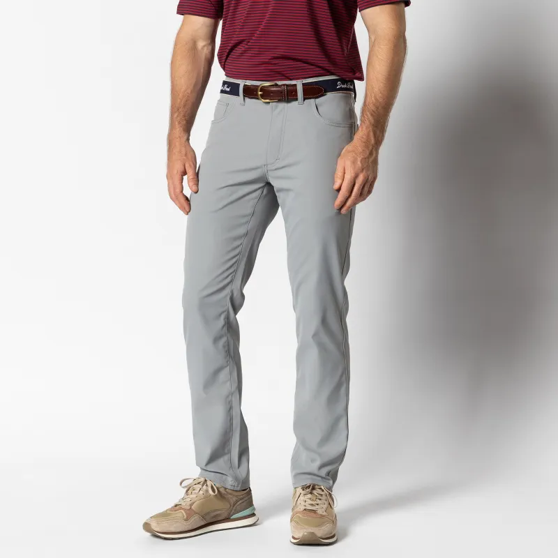 Long Drive Performance Five-Pocket - Ultimate Grey sold by Duck Head