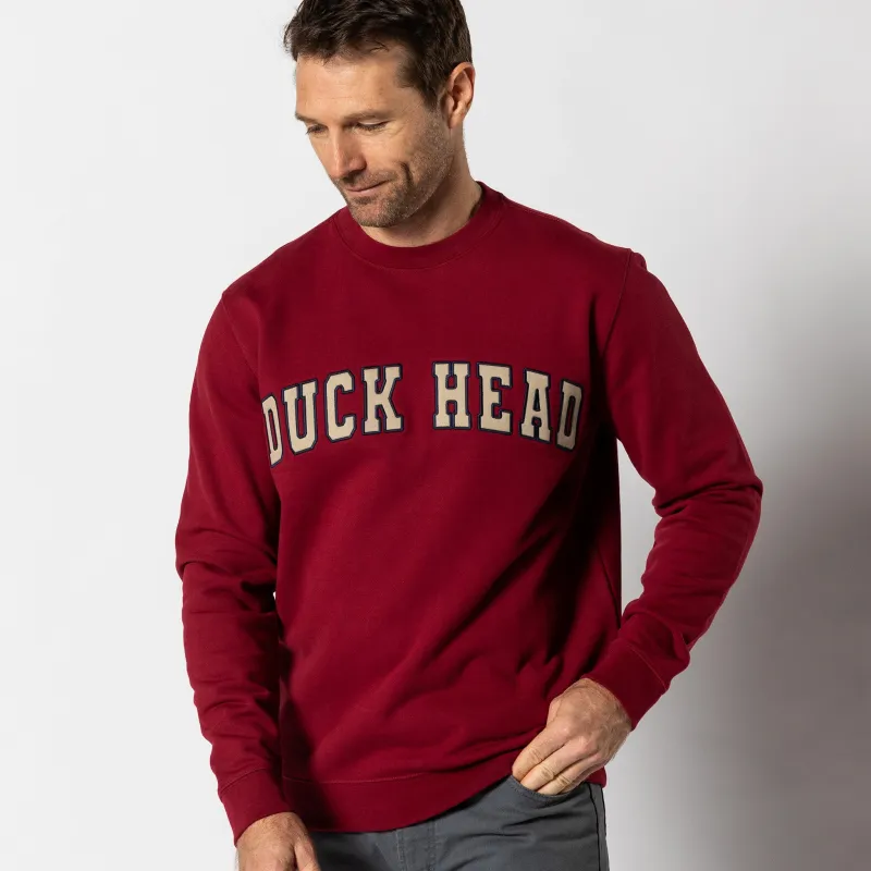 Applique Crewneck Sweatshirt sold by Duck Head