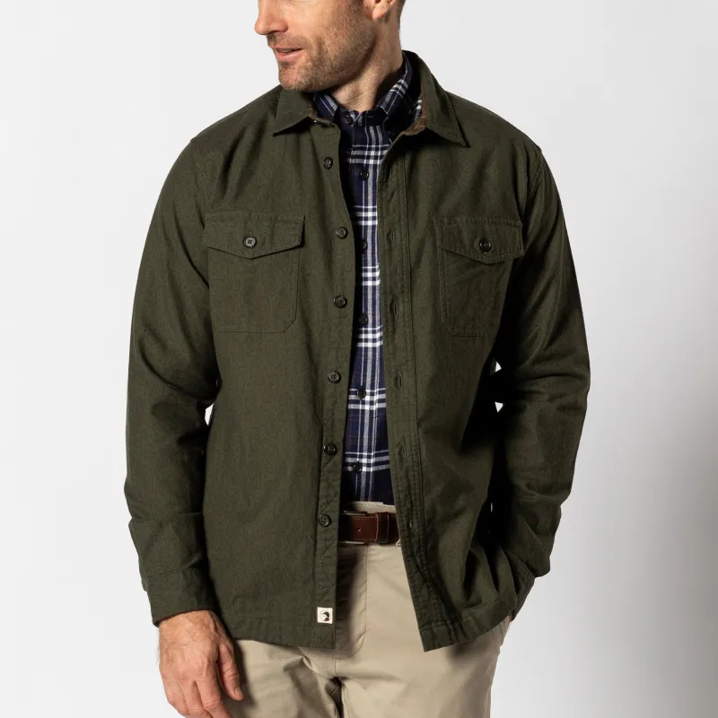 Slater Moleskin Overshirt - SALE sold by Duck Head