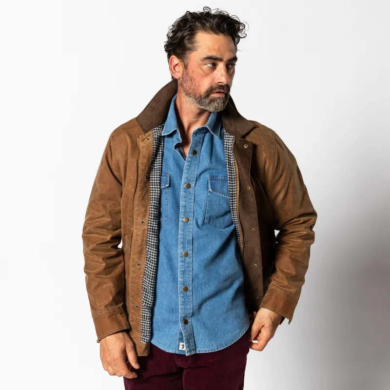 Waxed Duck Canvas Jacket made by Duck Head