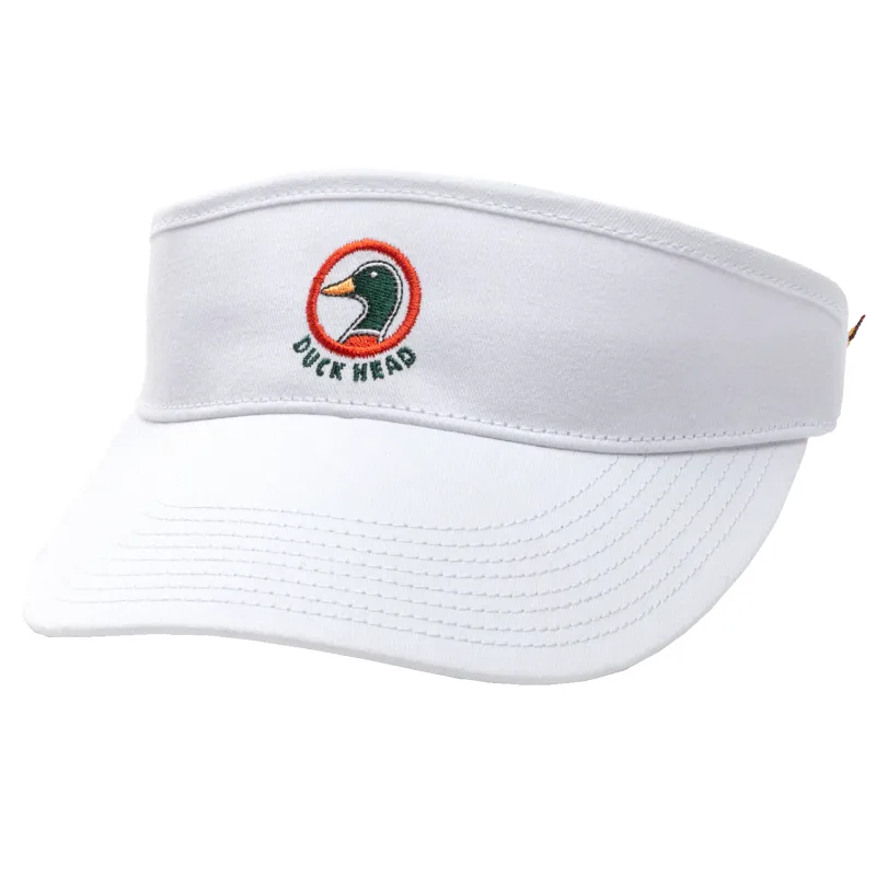 Throwback Visor - White made by Duck Head