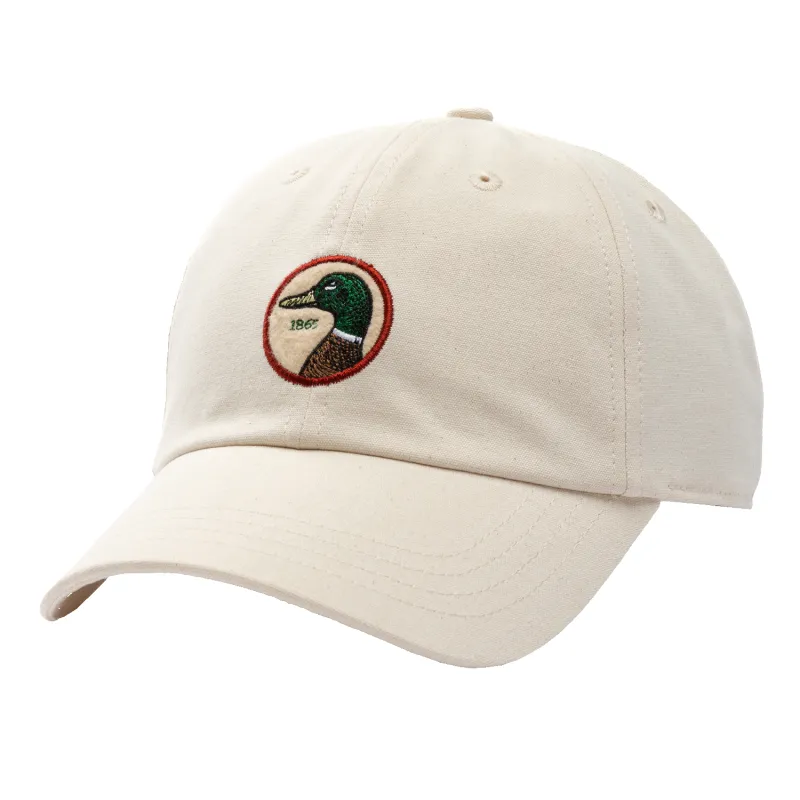 Circle Patch Canvas Hat made by Duck Head