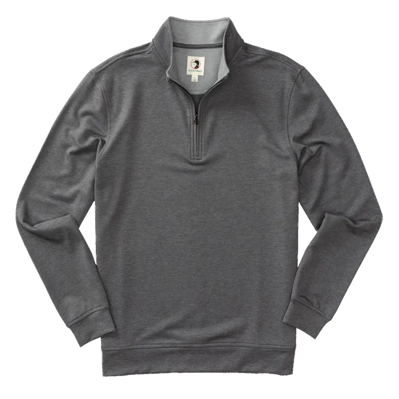 Dunmore Performance 1/4 Zip Pullover made by Duck Head