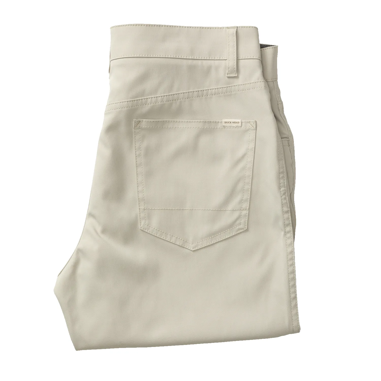 Long Drive Performance Five-Pocket - Stone sold by Duck Head product image thumbnail 3