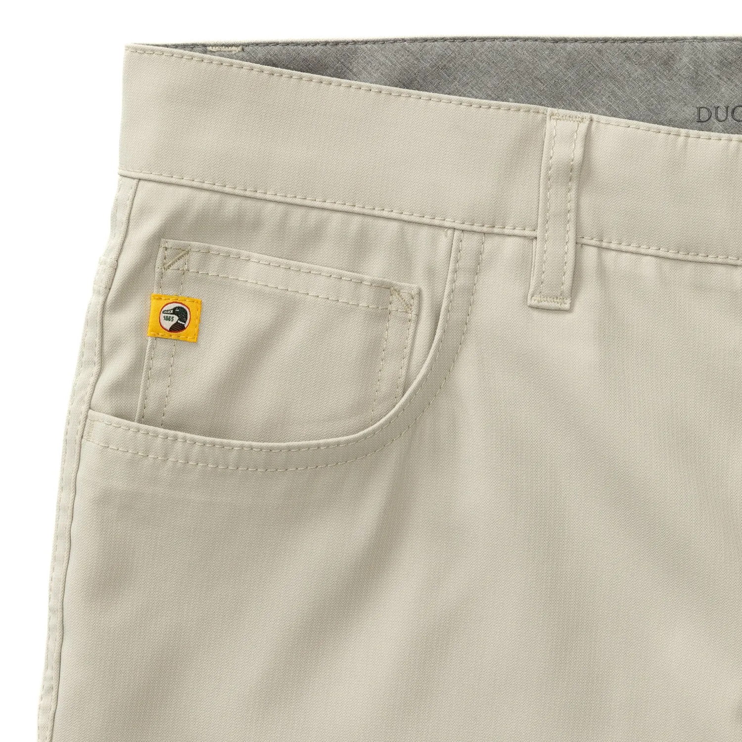 Long Drive Performance Five-Pocket - Stone sold by Duck Head product image thumbnail 5