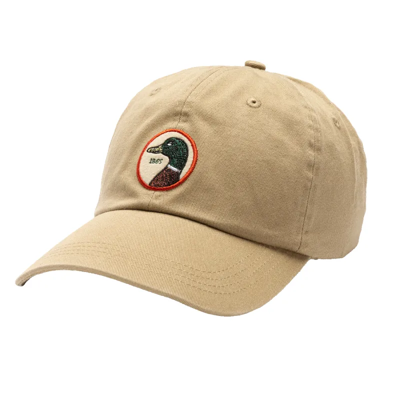 Circle Patch Twill Hat - Khaki made by Duck Head