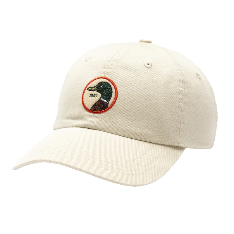 Circle Patch Twill Hat - Putty made by Duck Head