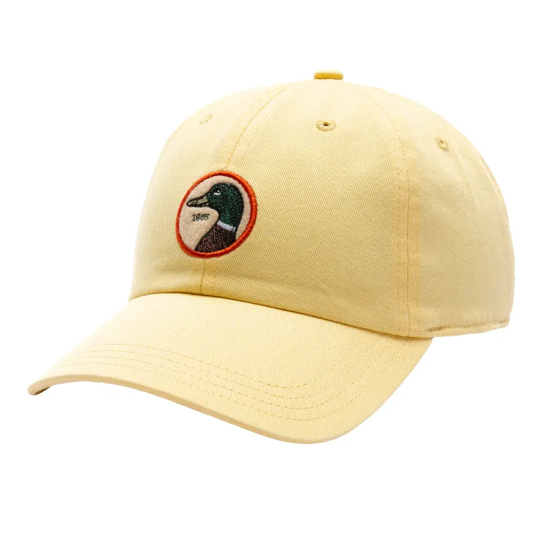 Circle Patch Twill Hat - Golden Yellow sold by Duck Head