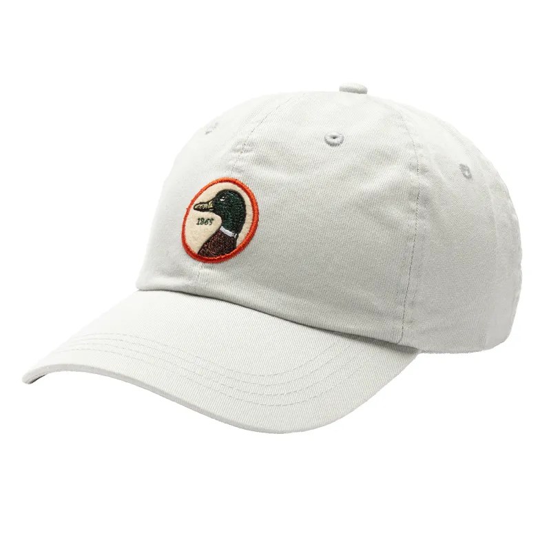Circle Patch Twill Hat - Ash made by Duck Head