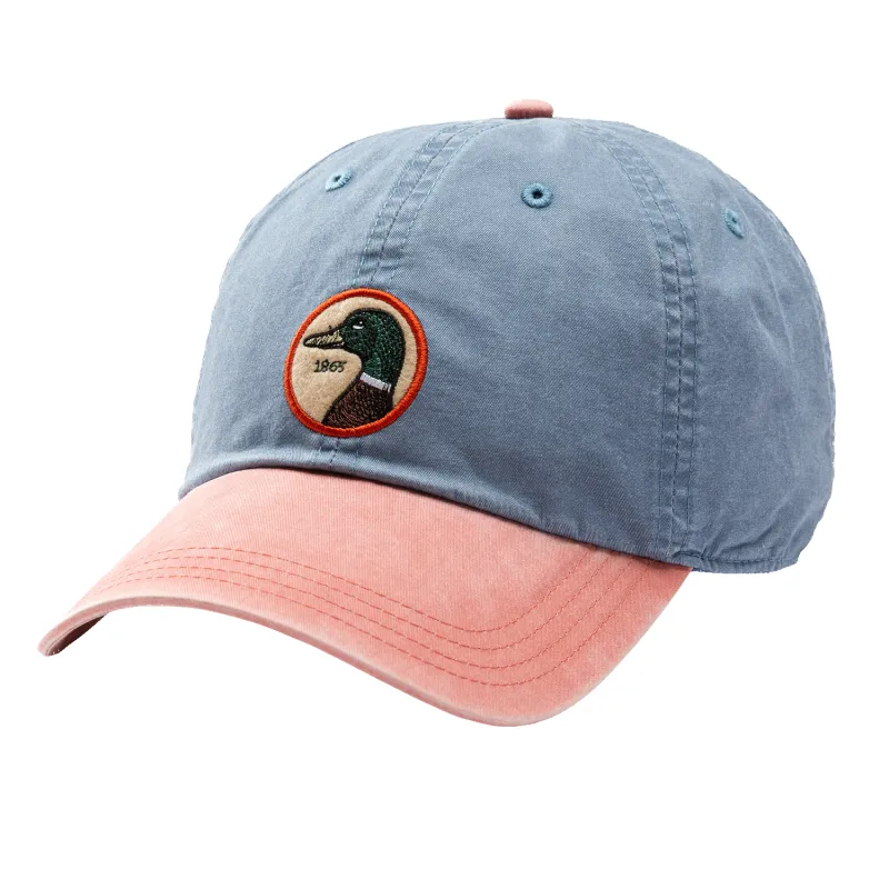 Circle Patch Twill Hat - Stone Blue made by Duck Head