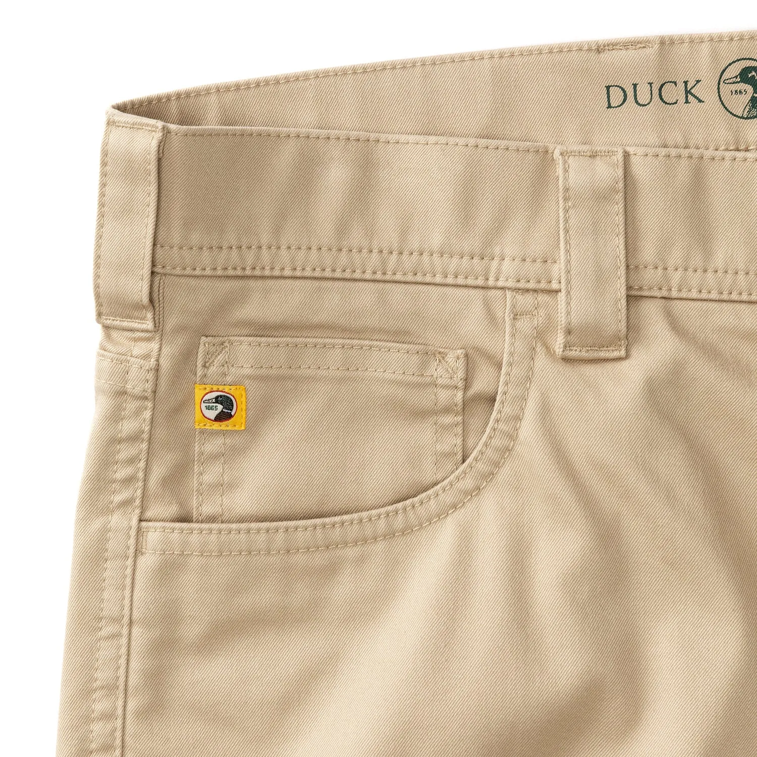 Twill Five-Pocket Briar Pant - Safari sold by Duck Head product image thumbnail 3