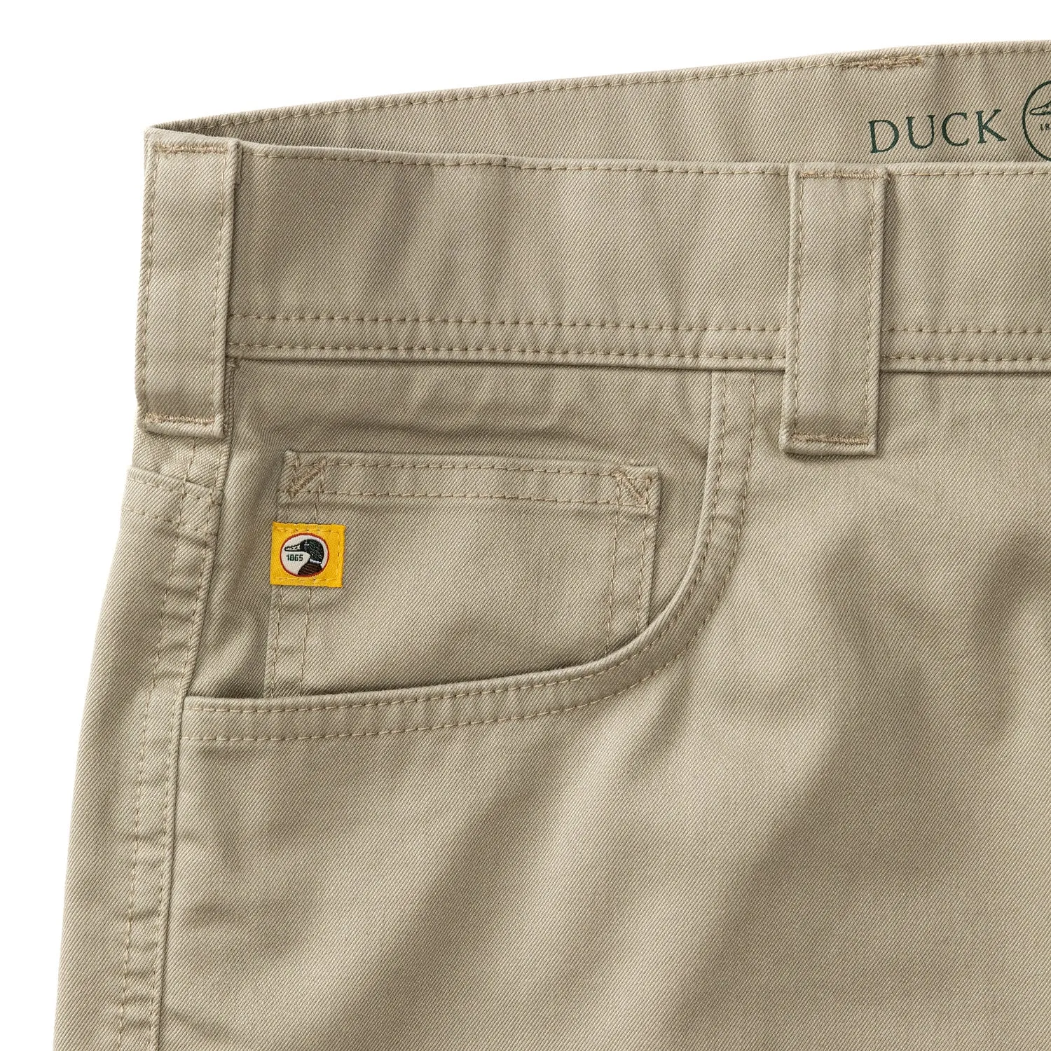 Twill Five-Pocket Briar Pant - Khaki sold by Duck Head product image thumbnail 3