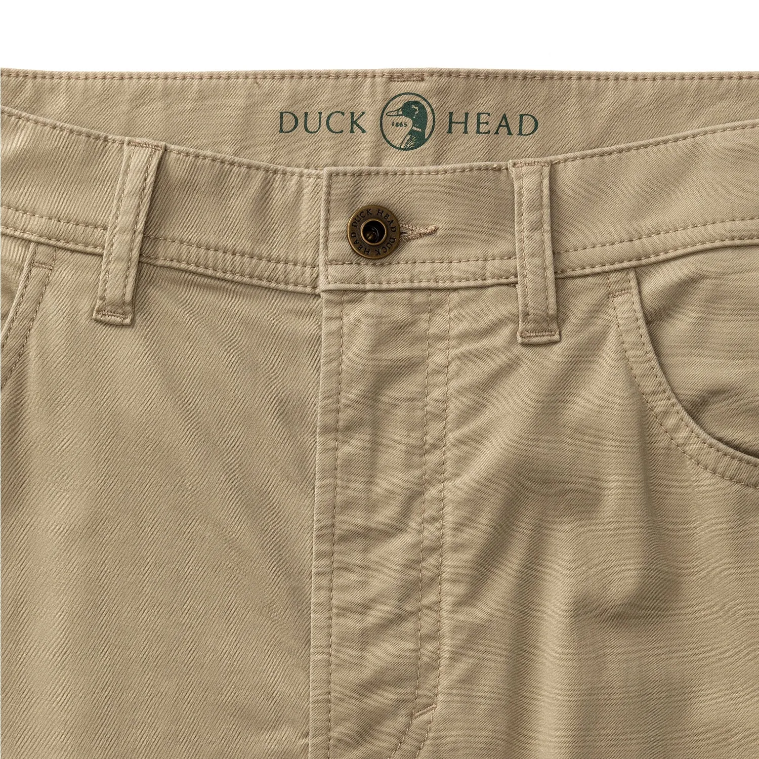 Shoreline Five-Pocket - Khaki sold by Duck Head product image thumbnail 4