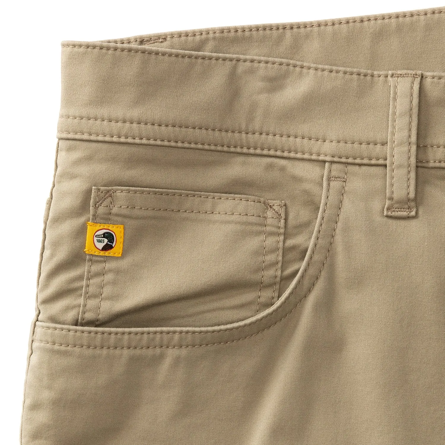 Shoreline Five-Pocket - Khaki sold by Duck Head product image thumbnail 5