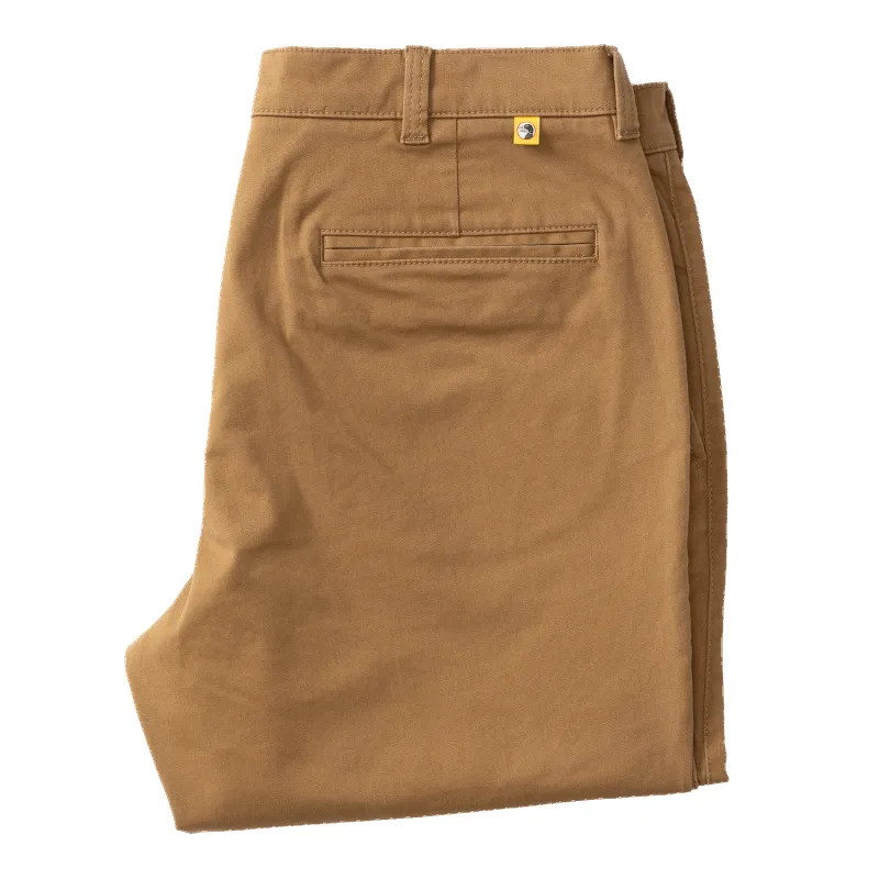 Classic Fit Gold School Chino - Teak sold by Duck Head