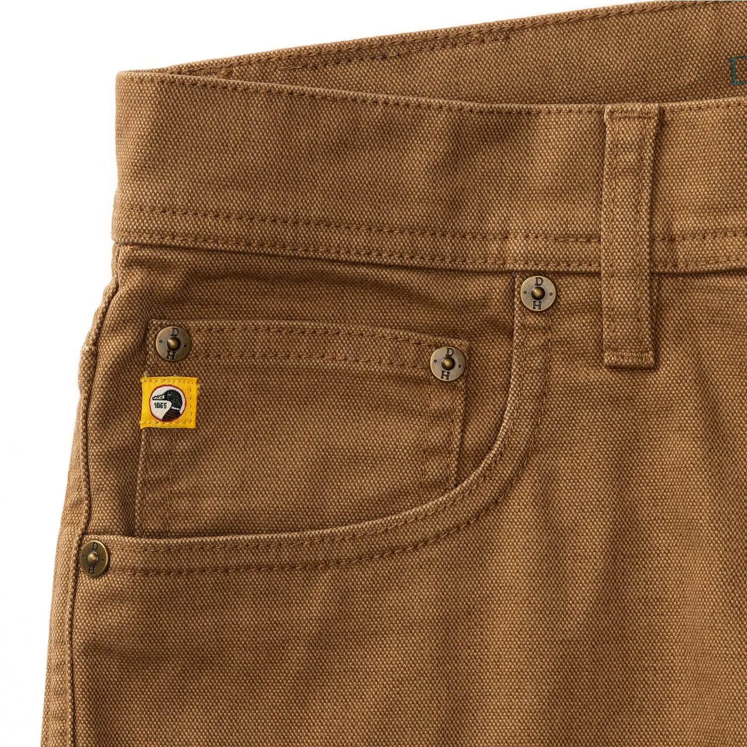 Field Canvas Five-Pocket - Buckskin sold by Duck Head product image thumbnail 5