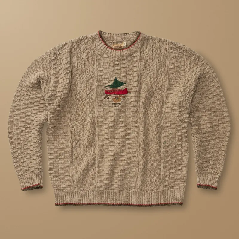 Duck Head Expedition Fisherman Sweater XXL - Duck Head Vintage sold by Duck Head