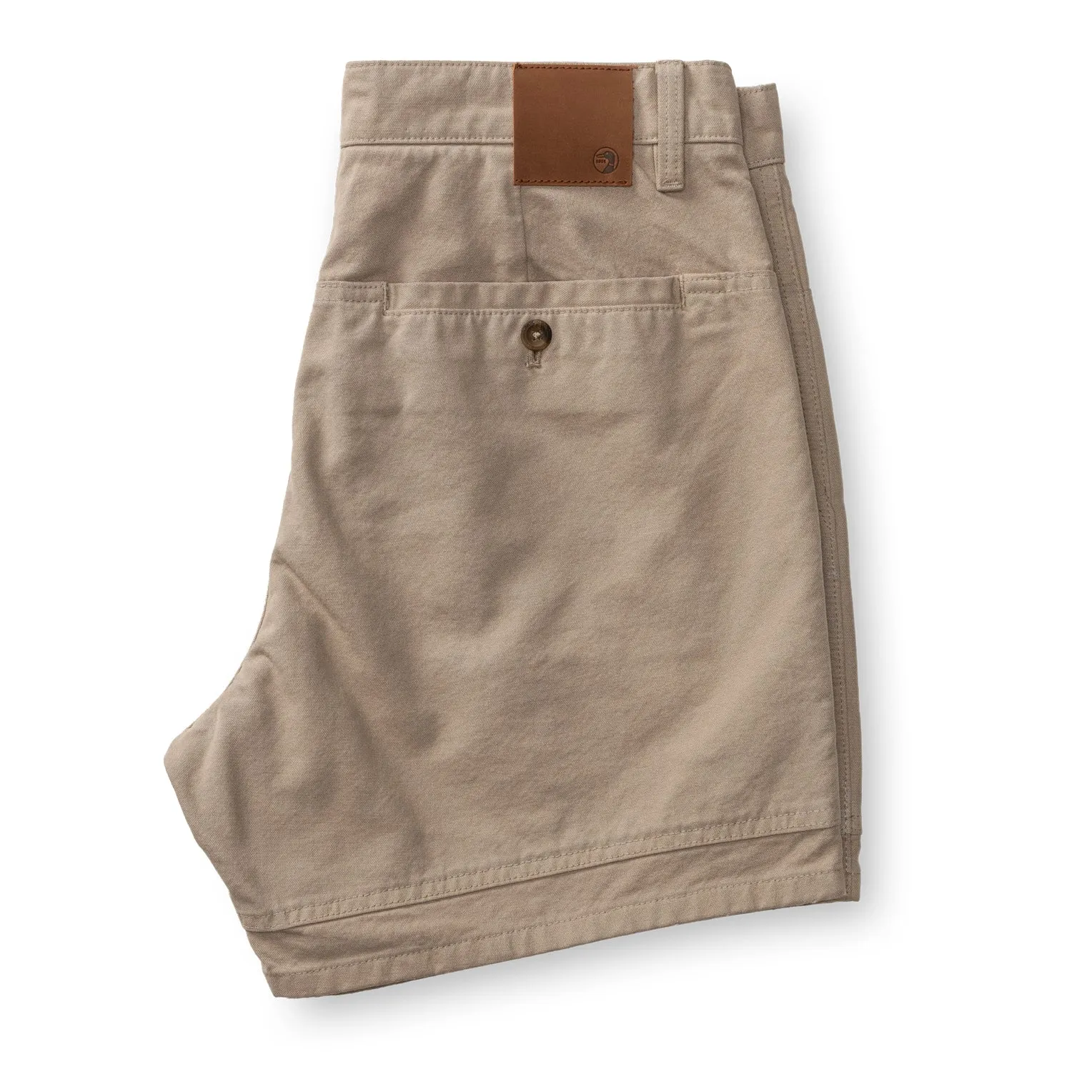 6" Garment Dyed Duck Canvas Short - Taupe sold by Duck Head product image thumbnail 5