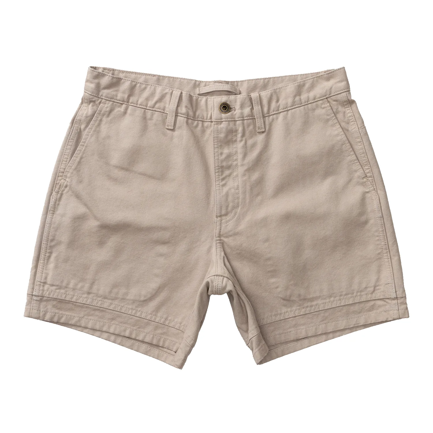 6" Garment Dyed Duck Canvas Short - Taupe sold by Duck Head product image thumbnail 3