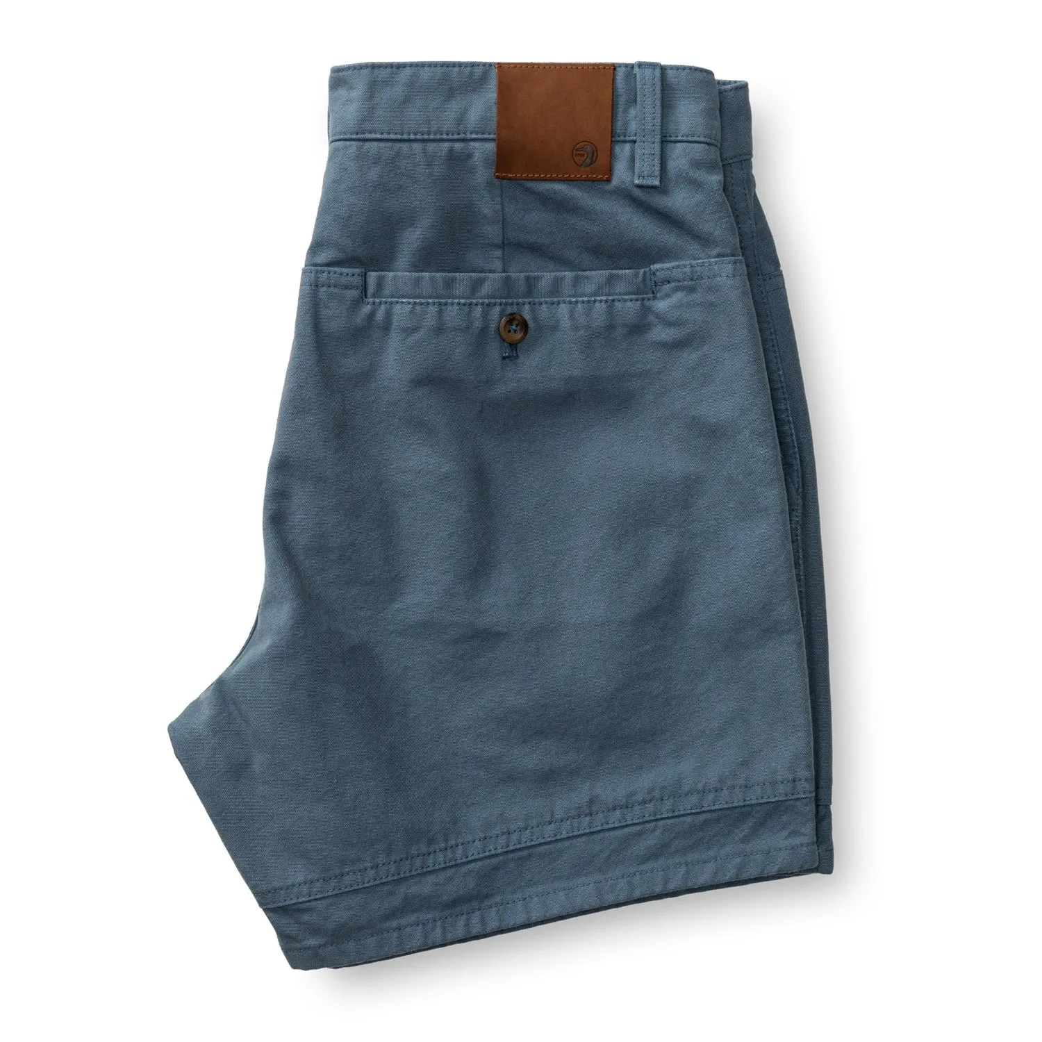 6" Garment Dyed Duck Canvas Short - Vintage Blue sold by Duck Head product image thumbnail 5